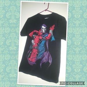 Deadpool shirt from Hot topic